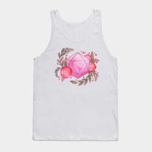 Pink transparent dice Tank Top